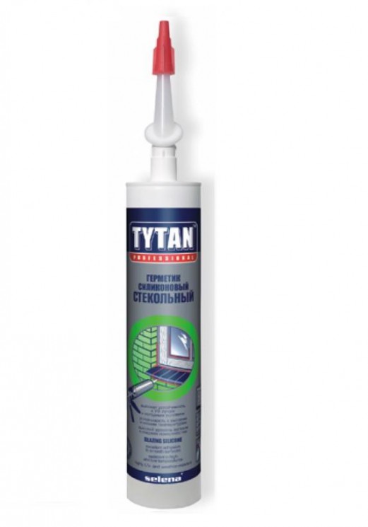 Герметик силиконовый Стекольный бесцветный Tytan Professional (310 мл)