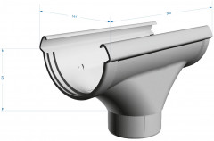 Воронка центральная, пломбир Деке LUX