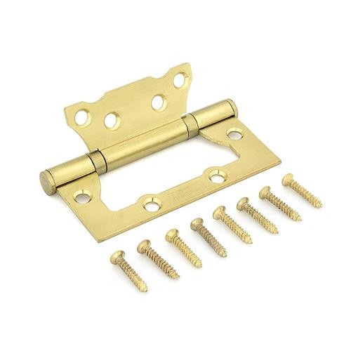 Петля бабочка накладная Е-2ВВ-100 РВ, 2 подшипника, Латунь сталь Фабрика замков