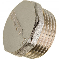 Заглушка латунная 3/4" наружная резьба СТМ CRCM0034