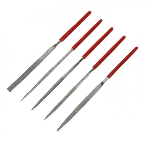 Набор надфилей 5 предметов, 140х50х3мм РемоКолор 40-0-025