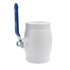 Кран шаровой 75мм полипропиленовый РТП 28601