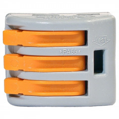 Клемма 3х(0,08-2,5кв.мм) WAGO 222-413