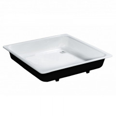 Поддон чугунный Универсал 800х800х167мм белый Новокузнецк