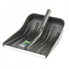 Лопата снеговая пластмассовая 360*405 без черенка, d=32 , Сибртех