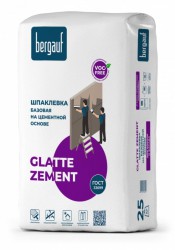 Шпатлевка цементная Bergauf Glatte Zement базовая 25 кг