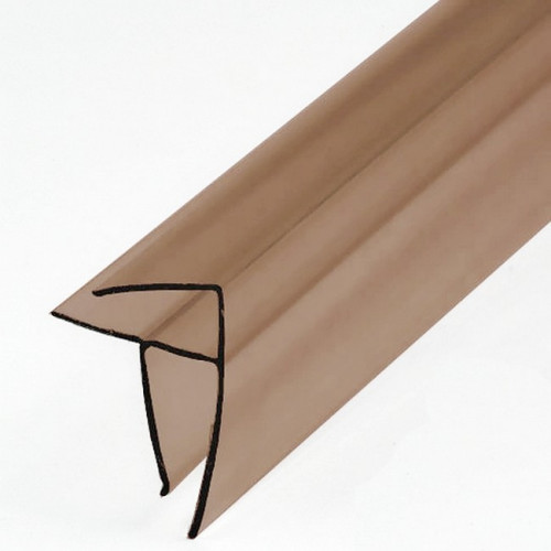 Профиль угловой для поликарбоната 8-10мм бронзовый L=6м Полигаль