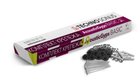 Комплект крепежа для АкустикГипс Basic 40, ТехноСонус