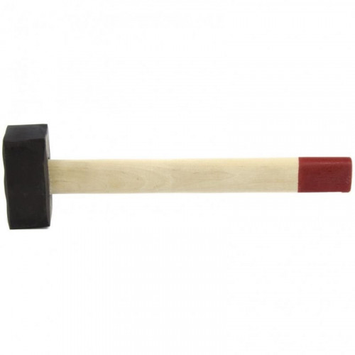 Кувалда кованая с деревянной ручкой, 2 кг