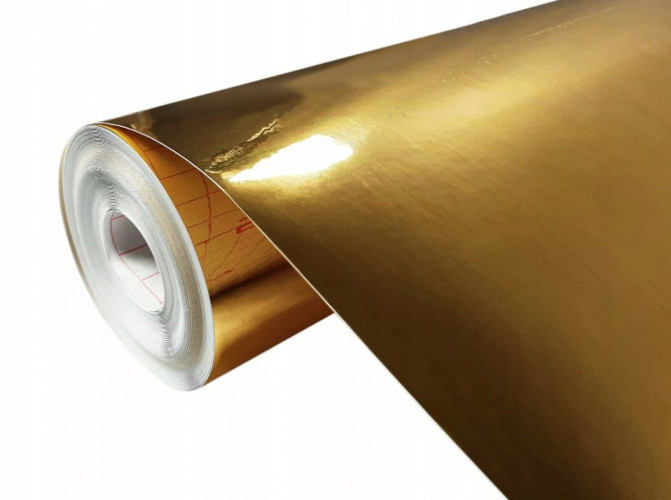 Самоклеящаяся пленка Colour decor 2030, золотая 0,45х8м