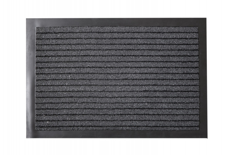 Коврик на резиновой основе Lyon 80х120 см, антрацит MercuryFlooring