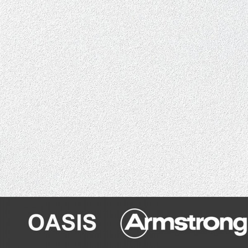Плита потолочная 600х600 Оазис НГ (Oasis NG) КМ0 12мм, Armstrong 20шт/7.2м2/уп