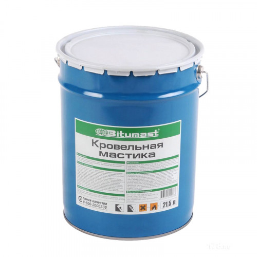 Мастика кровельная 21,5л Bitumast
