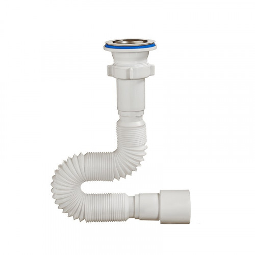 Сифон с гибкой трубой 1 1/2х40 40х50мм Orio А-3015