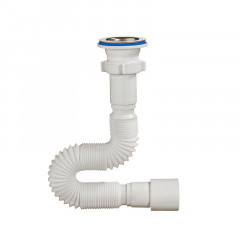 Сифон с гибкой трубой 1 1/2х40 40х50мм Orio А-3015