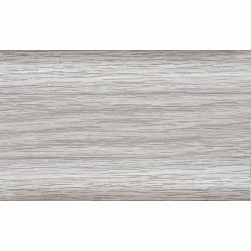 Плинтус Lexida 55, 252 Ясень белый, 2,2м. с кабель каналом