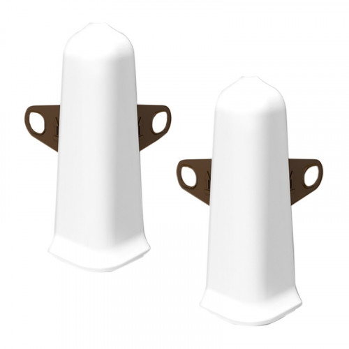 Угол наружный Ideal Deconika 85, 001 Белый, 2шт