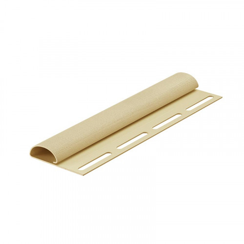 Планка финишная для винилового сайдинга 3000мм, персик Деке PREMIUM