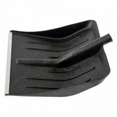 Лопата снеговая пластмассовая 405*420 без черенка, d=40 , Sparta 61641