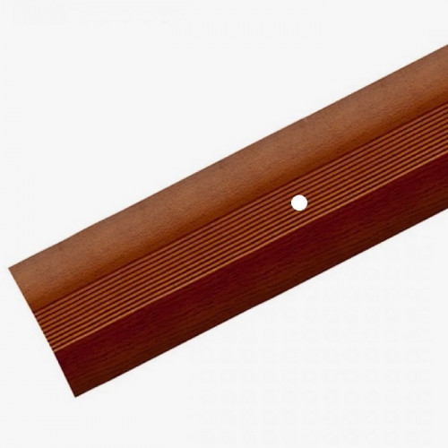 Стык универсальный 28х900мм Вишня Деревенская алюминиевый Русский профиль