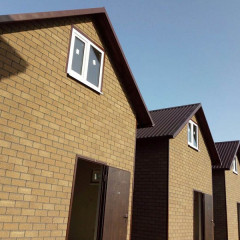 Фасадная плитка Hauberk Кирпич песчаный 2м2 (250х1000мм) 20шт