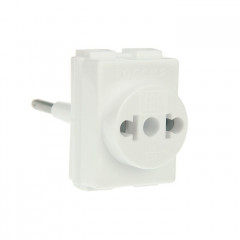 Переходник электрический "Козья ножка" 10А