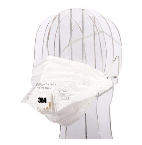 Полумаска фильтрующая с клапаном FFP2 3M VFlex 9162V