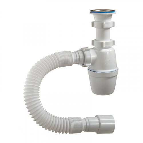 Сифон бутылочный с гофрой 1 1/2х40 Orio А-4001