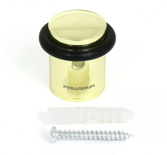 Упор дверной (стопор) латунь 04 РВ PALLADIUM