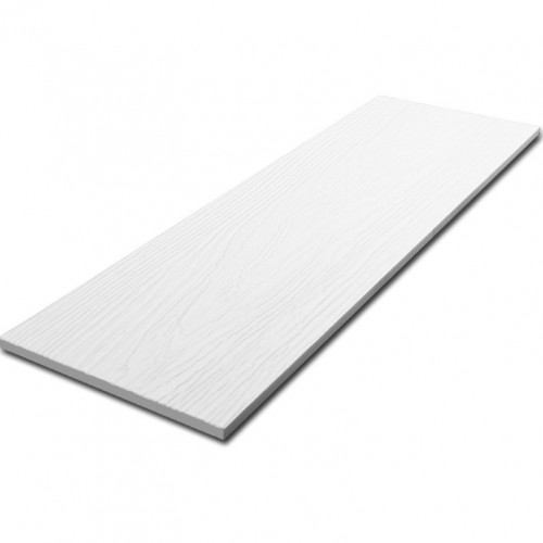 Фиброцементный сайдинг Decover Snow 8х190х3600мм, 0.684м2