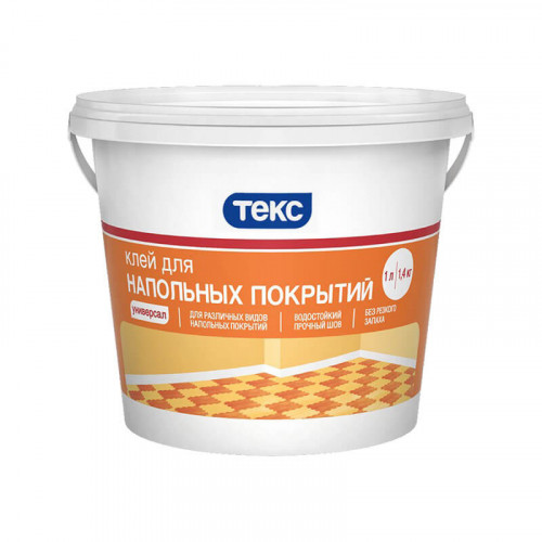 Клей для напольных покрытий Текс 1.4кг