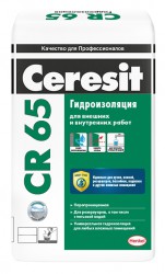 Гидроизоляционная цементная смесь Ceresit CR 65 Waterproof 25кг