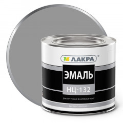 Эмаль НЦ-132 Серый 1,7 кг Лакра