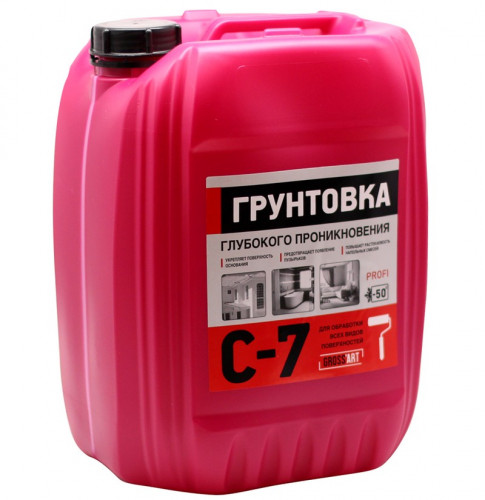Грунтовка глубокого проникновения Profi C-7 Gross'art 5л