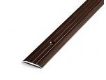 Порожек стыкоперекрывающий дуб темный ПС-01 900*25 мм, ЛУКА
