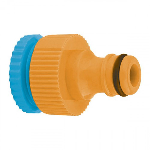 Штуцер для шланга пластиковый, 1/2"х3/4" внутренняя резьба 64-2-009