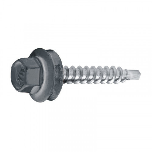 Саморез 4,8х35 кровельный сверло, цинк, SWFS 250шт