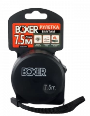 Рулетка 7,5м*25мм пластиковая Boxer