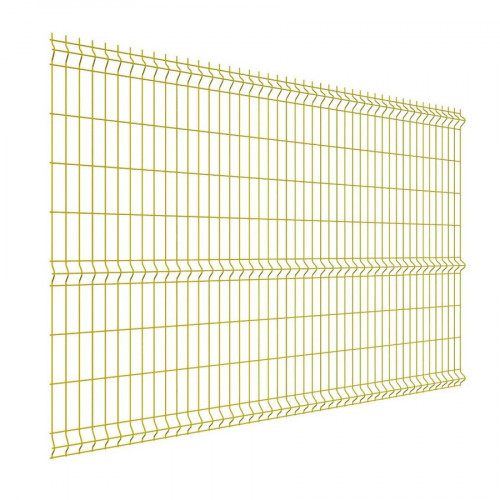 3Д забор сетчатый 1530х2500х3,5мм желтый (1021) 200х55мм Light Grand Line