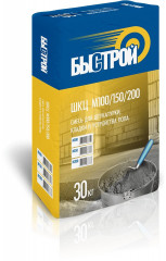 Цементно-песчаная смесь Быстрой ШКЦ М-150 для кладочных и других работ 30 кг