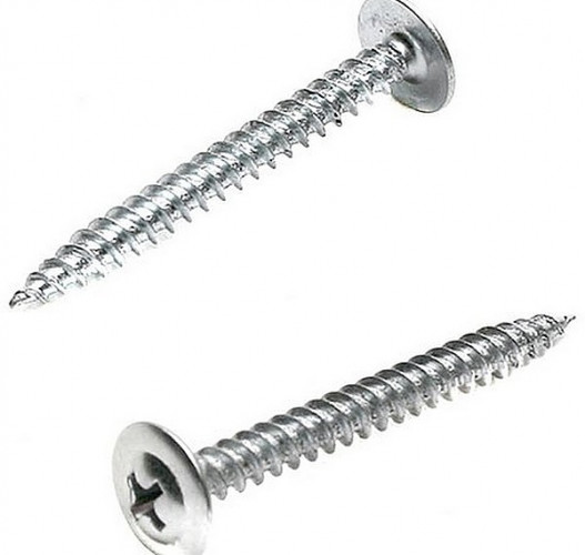 Саморез прессшайба цинк 4,2*51 острый, 100 шт.