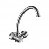 Смеситель для кухни двуручный поворотный излив Decoroom DR50028R