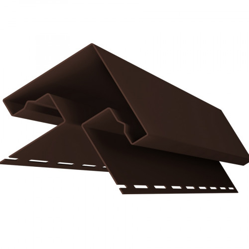 Угол наружный Я-Фасад Темный дуб 3000мм Grand Line