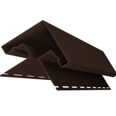 Угол наружный Я-Фасад Темный дуб 3000мм Grand Line