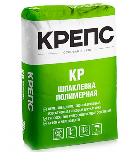 Шпаклевка полимерная Крепс КР финишная 20кг