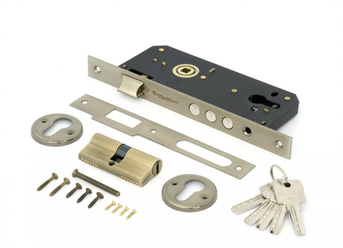 Замок врезной Palladium 2000 Старая бронза