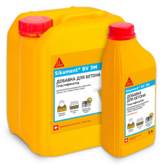 Пластификатор для бетонов и растворов Sika Sikament BV 3M, 5л