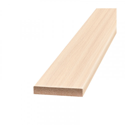 Наличник 2200х58х8мм ламинированный беленый дуб Олови