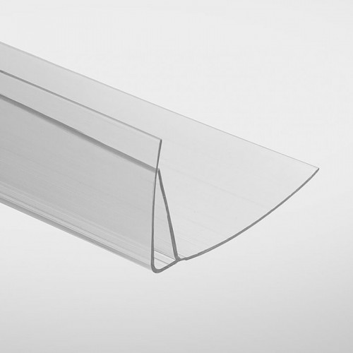 Профиль пристенный FP 4-6мм прозрачный L=6м Полигаль