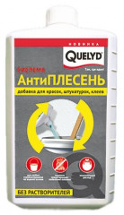 Антиплесень противогрибковая добавка для красок, штукатурок, клеев, 1л Quelyd